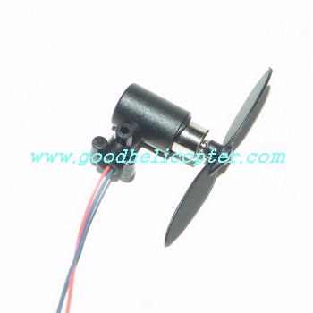 fq777-138/fq777-138a helicopter parts tail motor + tail motor deck + tail blade + tail light - Click Image to Close
